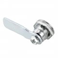 Uxcell Cam Lock With Triangle Socket Key 3 4 Cylinder Length Fits On 8 Max Panel Thickness Zinc Alloy Chrome Plated Keyed Alike