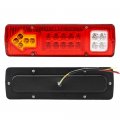 Acsuz 2pcs For Trailer Lorries Truck Stop Lights 19led Tail Turn Signal Lamp Car Light Assembly Reversing 12v 24v