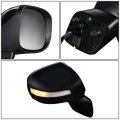 Auto Dynasty Ho1321298 Oe Style Powered Turn Signal Light Passenger Right Side View Door Mirror Compatible With Civic Hybried