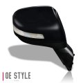 Auto Dynasty Ho1321298 Oe Style Powered Turn Signal Light Passenger Right Side View Door Mirror Compatible With Civic Hybried