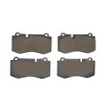 Front Brake Pads For Mercedes Benz Sl550 2009 2010 2011 2012 Low Metallic Friction Electronic Wear Sensor 5 57 In Inner And 