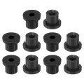 48pcs Rubber Grommets 3mm Drill Hole 1 5mm Id Top Hat Grommet Black Silicone Plug Gasket For Wiring Automotive 