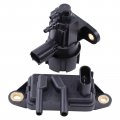 Egr Vacuum Solenoid Valve And Exhaust Gas Recirculation Pressure Feedback Sensor Kit For Ford F-150 F-250 F-350 Ranger Mercury