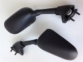 Httmt Mt067-bk Black Oem Aftermarket Mirrors Compatible With 2003-2005 Yzfr6 Yzf-r6 2006-2009 Yzfr6s Yzf-r6s