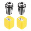 Uxcell Er20 Spring Collet 5 16 Chuck For Cnc Engraving Machine Lathe Milling 2pcs