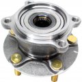 Rear Wheel Hub Assembly For Mitsubishi Endeavor 2004 2011 Driver Or Passenger Side 5 X 114 3 Mm Bolt Pattern Mr589536 Driven 