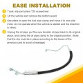 Ocpty Power Steering Pressure Hose Complete Assembly Fits For 08-12 Nissan Altima 09-14 Maxima Lines
