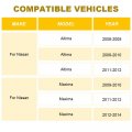 Ocpty Power Steering Pressure Hose Complete Assembly Fits For 08-12 Nissan Altima 09-14 Maxima Lines