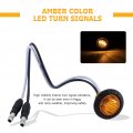 Universal Utv Atv Turn Signal Kit With 130db Horns Street Legal Blinker Rocker Switch For Polaris Rzr Ranger Maverick X3