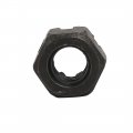 Uxcell 5pcs M10x1 5mm Carbon Steel Grade 8 Hexagon Slotted Castle Nut Black