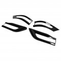 Fydun 4 Pcs Gloss Black Tail Light Lamp Cover Trim Replacement For Jeep Grand Cherokee 2014a 2020