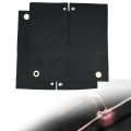 Riverweld Tear Resistant Fabric Carbon Fiber Felt Mat Welding Blankets Heat Shield Withstand High Temperature Fireproof For 