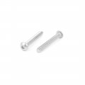 Uxcell M4x30mm Hex Socket Machine Screw Countersunk Round Head Bolts 30pcs