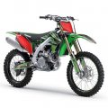 2003-2008 Kx 125 Vigor Green Senge Graphics Base Kit For Kawasaki 