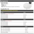 Front Coolant Expansion Reservoir Tank With Cap Compatible 2006-2012 Chevy Malibu