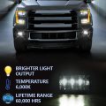 Upgrade Led Fog Lights Assembly Kit For 2015-later Ford F150 All Trim Levels 2017-2018 Super Duty Bumper Lamps Fl3z15200b