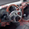 4pcs Steering Wheel Control Switch Button Fits For 2003-2009 Chevy Silverado Suburban Tahoe Avalanche Gmc Sierra Yukon Cadillac