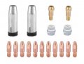 Contact Tip Nozzle Diffuser Holder Kit Fits Everlast Power I Mig 210 230i 253dpi Welder Mb 16-pk 030