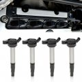 G-plus 4pcs Ignition Coils 90919-02258 Denso Fit Toyota Corolla 2009-2019 Matrix 2009-2014 Prius 2010-2015 Fit Scion Xd