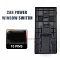 Uxcell Master Driver Side Power Window Switch 4f0959851a Replacement For Audi A6 C6 2005-2011