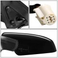To1320199 Factory Style Driver Left Side Mirror Manual Folding Power Adjust Heated Glass Compatible With Toyota 4runner 03-09