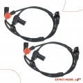 A-premium 2pcs Front Abs Wheel Speed Sensor Compatible With Audi Models A6 S6 2002 Quattro 2000-2003 S4 2000-2001- Driver And