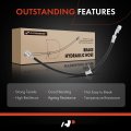 A-premium Front Driver Brake Hydraulic Hose Compatible With Honda Models Cr-v 2007 2008 2009 2010 2011 Replace 01465swa020