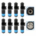 Ocpty 4 Holes 8pcs Replacement Fuel Injectors Compatible For 2003 Dodge Ram 1500 7l 00 5 3500 5 Fj655 Rl032142ac 53032142ac