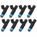Ocpty 4 Holes 8pcs Replacement Fuel Injectors Compatible For 2003 Dodge Ram 1500 7l 00 5 3500 5 Fj655 Rl032142ac 53032142ac