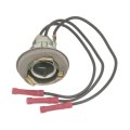 Electrical Socket For Bmw X3 2005 Silver Snap Fit Attachment Round Connector 3 Butt Splices And 1 Female 7 In Harness Length 
