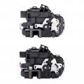 Door Lock Actuators Assembly Compatible For 1999-2007 2010-2012 Volkswagen Golf 1999-2005 Jetta Front Right Rear Power Latch
