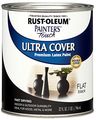 Rust-oleum Painters Touch Latex 1-quart Flat Black 