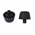 Labwork Black Rubber Bumper Cushion Hood Bump Stop Replacement For 1987-2018 Wrangler Jk
