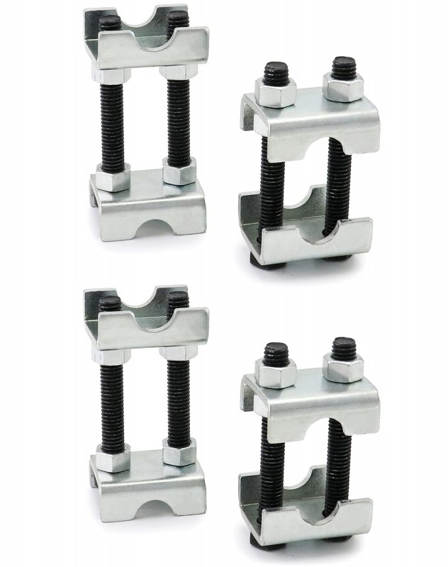 2 Way Adjustable Spring Spacer Mini Coil Compressor For Strut Shock Absorber 1 In To Lift Or Drop 4 Pack Steel Model Qs8602