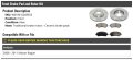 Front Ceramic Brake Pad And Rotor Kit For 2008-2011 Nissan Rogue