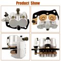 Gxywady Front Brake Caliper Left Right Set With Pads Replacement For Yamaha Utv Rhino 660 2004-2007 Yxr 2004-2009 4x4 450 700