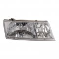 Headlightsdepot Chrome Housing Right Passenger Headlight For Newmar Mountain Aire 37ft 2000-2004 