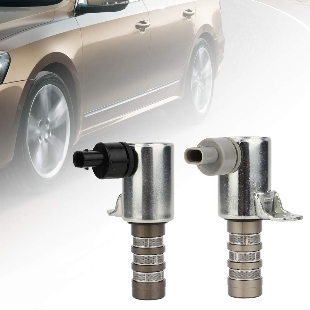 2-pc Vvt Position Actuator Solenoid Assembly Replacement For Ford For Lincoln 917-197 917-198