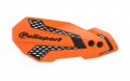 Polisport 8308200005 Mx Flow Perch Mount Handguard Orange Black