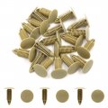 Uxcell 20pcs 8mm X Hole Car Auto Card Buckle Trim Boot Rivet Push Clip Beige