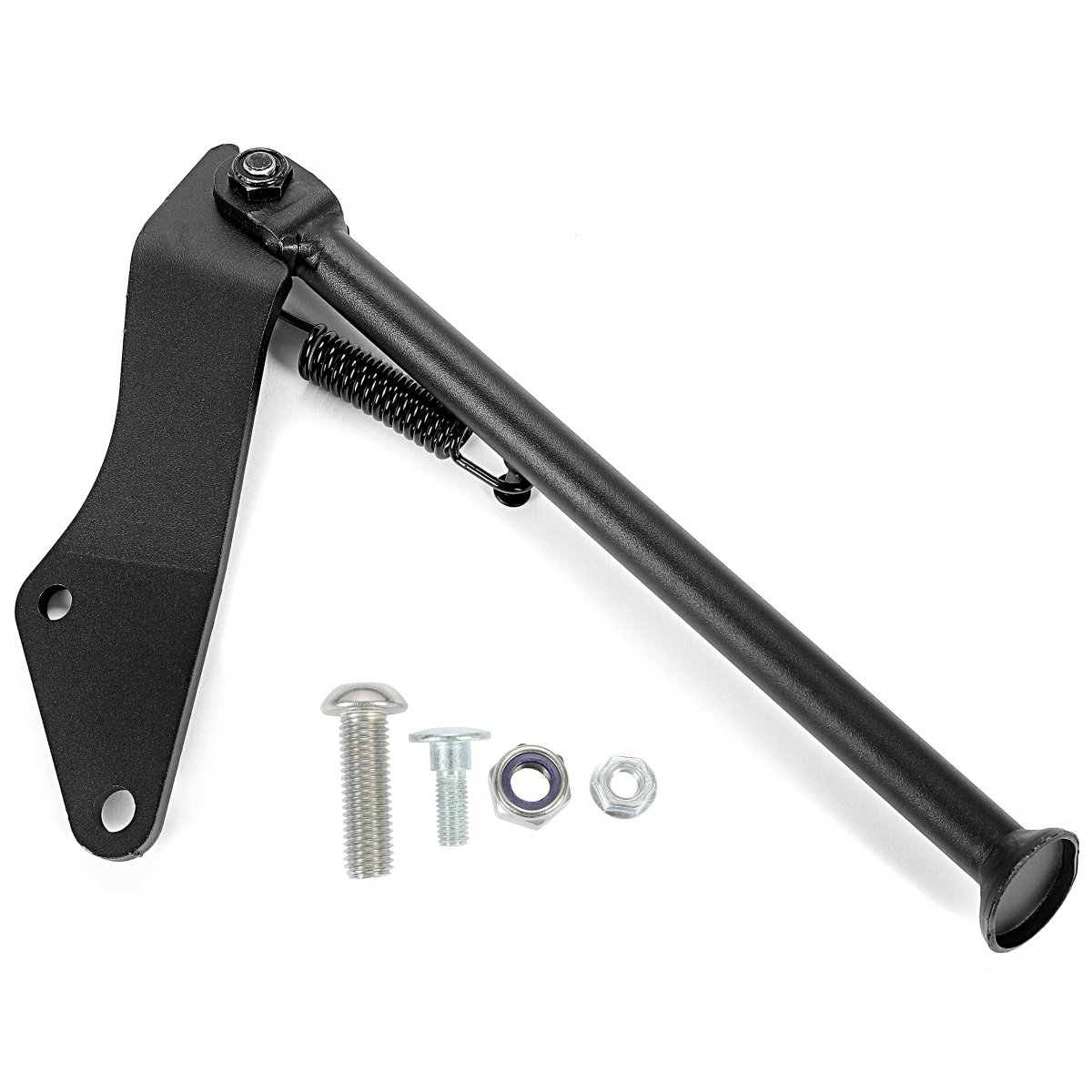 Adjustable Kickstand Side Stand Black For 2000-current Kawasaki Kx 65 And 2003-2005 Suzuki Rm Dirt Bikes Clamp On Lowing
