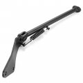 Adjustable Kickstand Side Stand Black For 2000-current Kawasaki Kx 65 And 2003-2005 Suzuki Rm Dirt Bikes Clamp On Lowing 