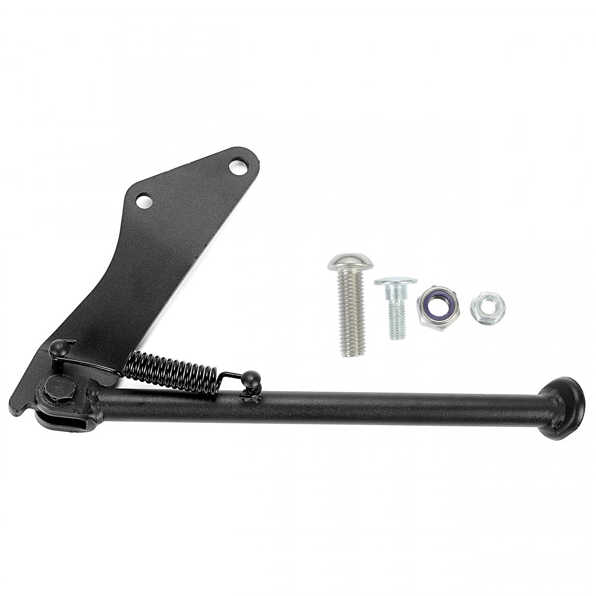 Adjustable Kickstand Side Stand Black For 2000-current Kawasaki Kx 65 And 2003-2005 Suzuki Rm Dirt Bikes Clamp On Lowing