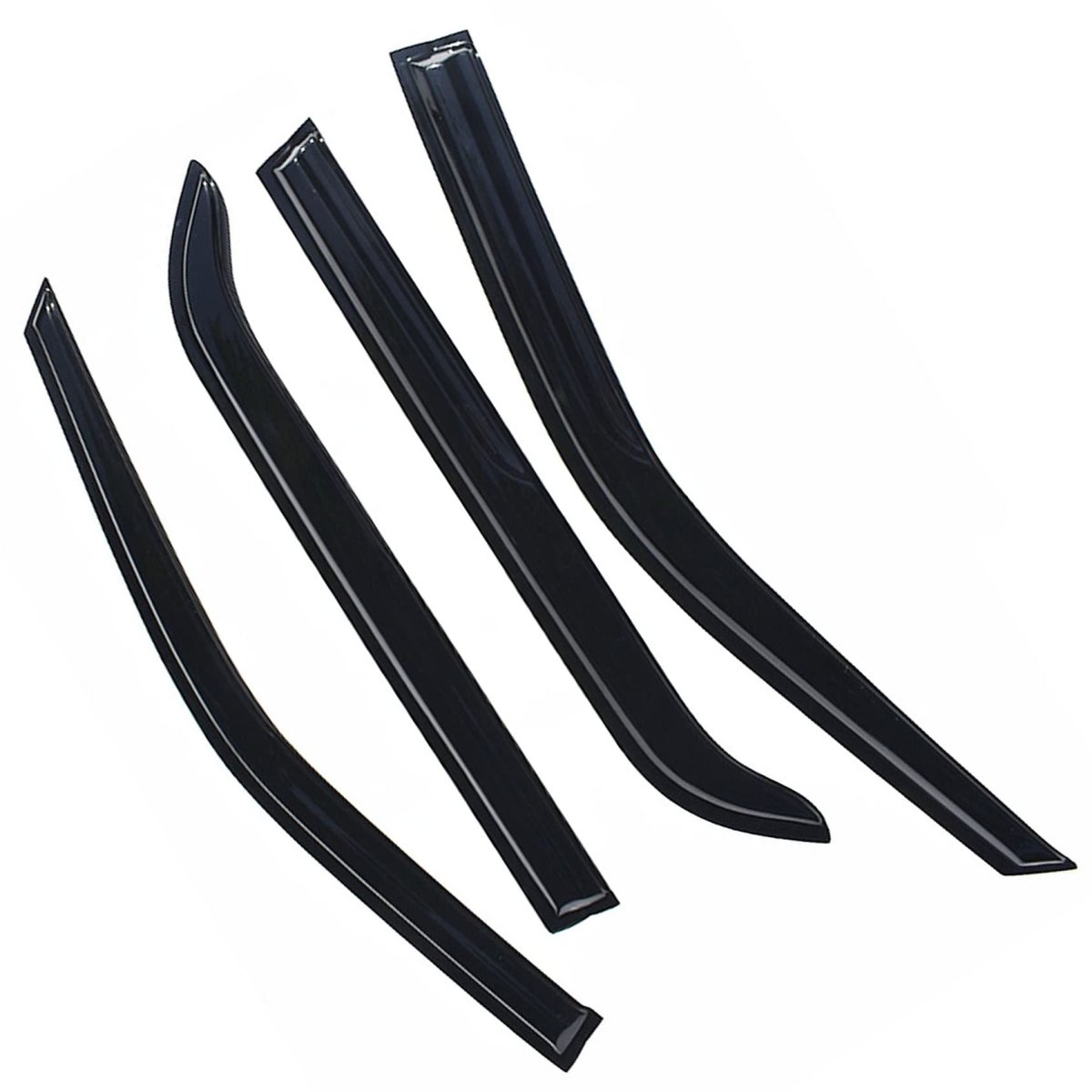 Window Visors Sun Rain Guards For Explorer 2011 2019 4 Pack Vent Shade Deflectors Made Of Abs Plastic Car Exterior Protection
