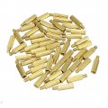 Uxcell 50pcs M2 9 3mm Male Thread Brass Round Standoff Spacer Screw Pcb Pillar