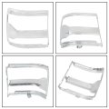 Headlight Trim Bezel Cover Replacement For Silverado 1500 2016 2017 2018 Passenger Side
