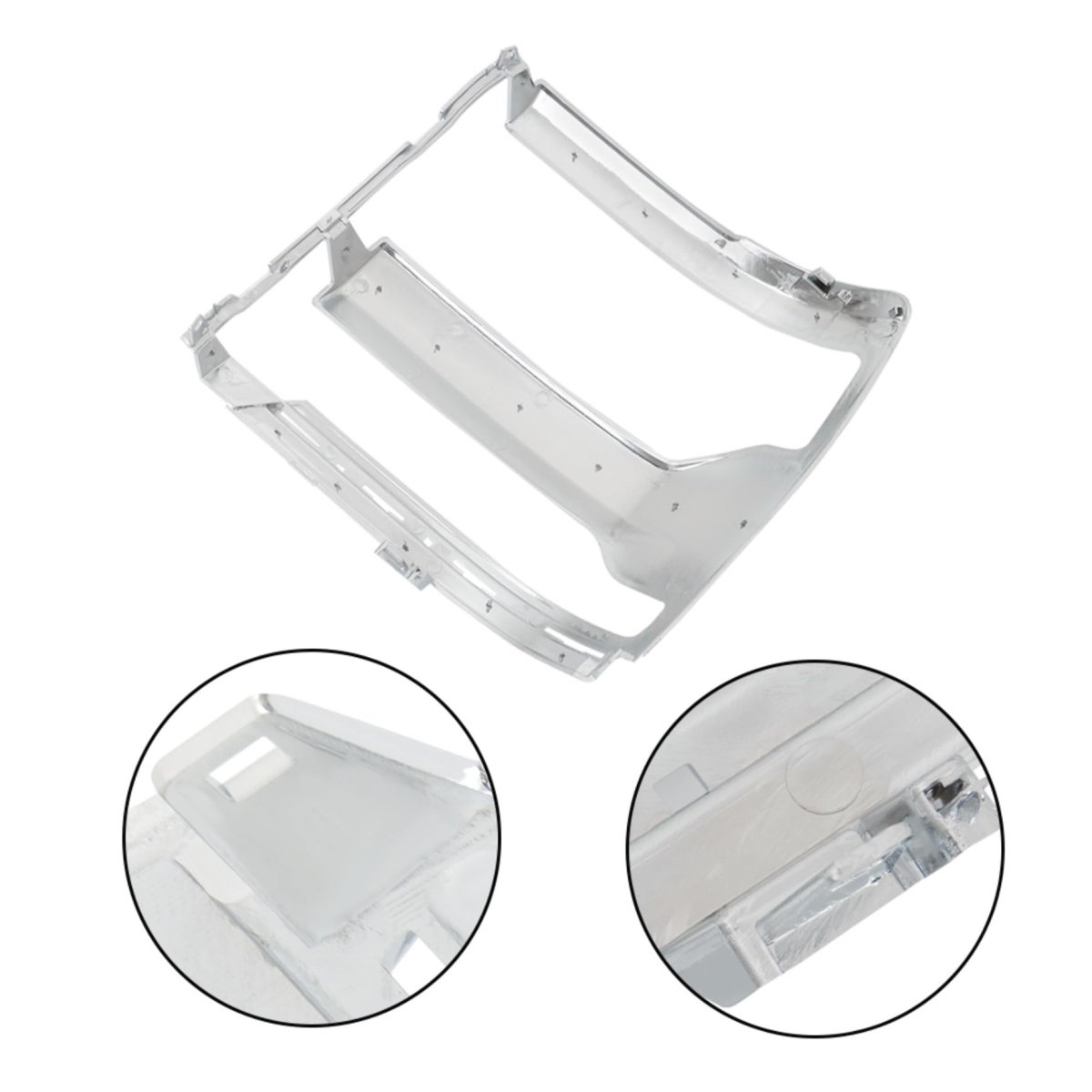 Headlight Trim Bezel Cover Replacement For Silverado 1500 2016 2017 2018 Passenger Side
