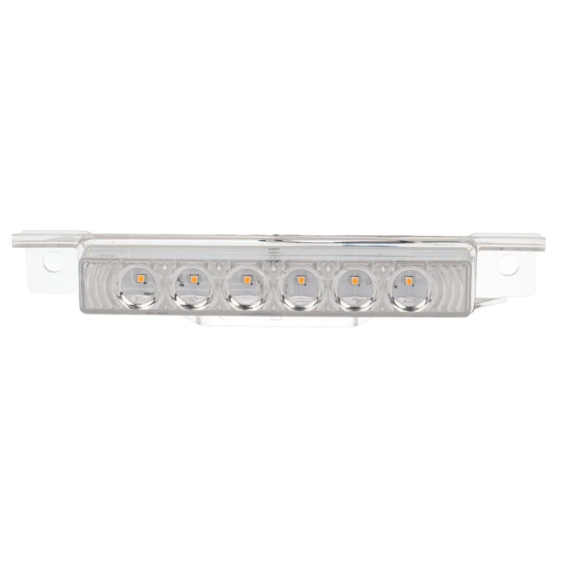 Amber Cab Marker Roof Running Light Assembly With Clear Lens 6led For 2004 Vn And 2003 2020 Vnl Trucks Waterproof Ip67 Top