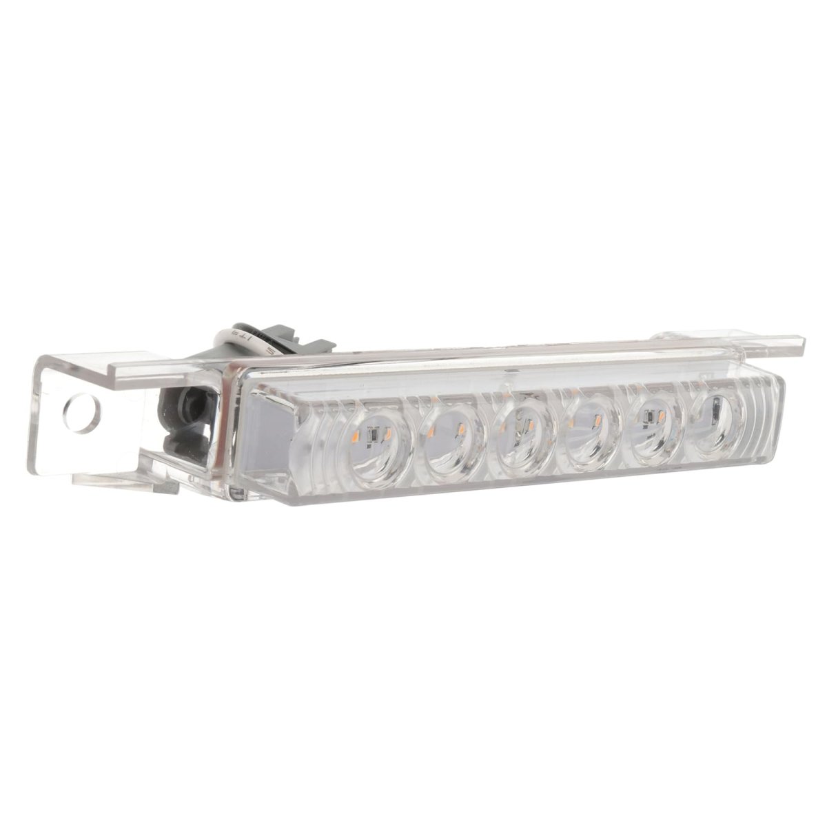 Amber Cab Marker Roof Running Light Assembly With Clear Lens 6led For 2004 Vn And 2003 2020 Vnl Trucks Waterproof Ip67 Top