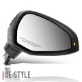 Au1321135 Factory Style Passenger Right Side Mirror Manual Folding Power Adjust Heated Glass Turn Signal Compatible With Audi A